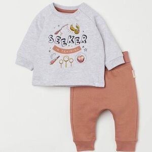 H&M Harry Potter "Seeker in Training" Set Size Newborn